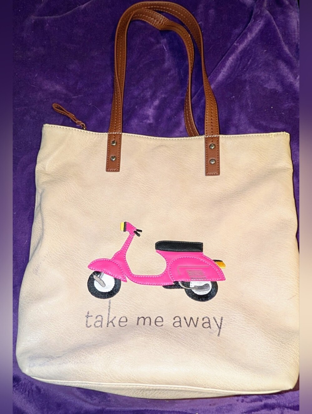 Great Condition The Sak Palisade "Take Me Away" Reversible Scooter Tote.